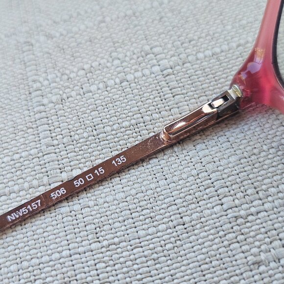 Nine West Women Eyeglasses Frame Black/Gold Tone NW5157 Glasses Eye Wear - Picture 8 of 12